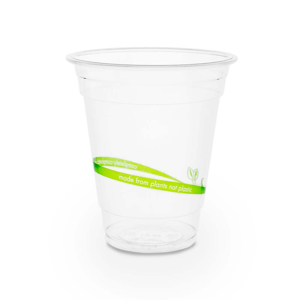 12oz Biodegradable PLA Plastic Cold Cups