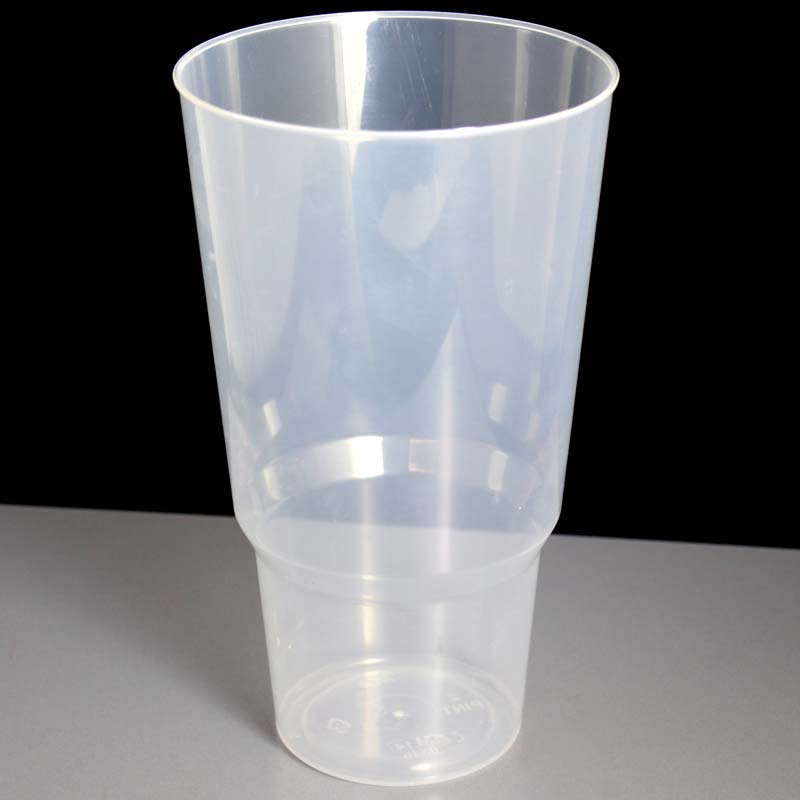 Disposable Plastic 2 Pint Glass CE Stamped