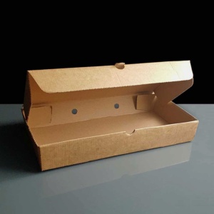 Large Kraft Fish and Chips Chip Boxes