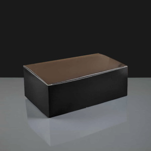 Medium Black Food Box