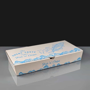 Large Printed Great Taste Fish and Chips Boxes