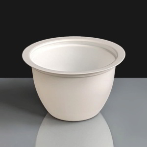 Small 190ml White Plastic Pudding Basin
