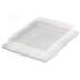 Nibble Snack Box 4 Cavity Insert - Clear: Box of 200