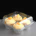 Clear Plastic Cupcake Boxes For 4 Cupcake