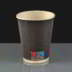 12oz Black Paper Coffee Cup