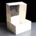 White 6 Hole Mini Cupcake Boxes Film Window