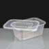 1000c Clear Rectangular Plastic Container and Lid