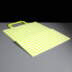 Lime Candy Striped Handled SOS Bags 250 x140 x 300mm