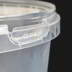 565ml Clear Round 115mm Diameter Tamperproof Container