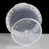 120ml Clear Round 69mm Diameter Tamperproof Container Box of 460