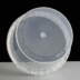 280ml Clear Round 97mm Diameter Tamperproof Container