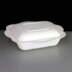 Compostable 22oz V4 Square Gourmet Food Container Base