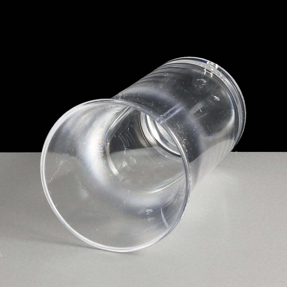 Clear 50ml Reusable Plastic Shot Glasses CE