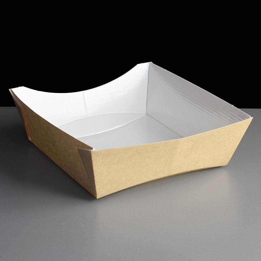 Square Medium 'Taste' Food Take Away Tray (120)