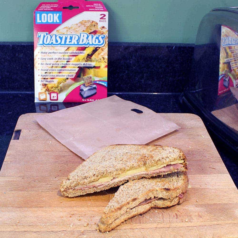 Look Reusable Toaster Bags Pack of 2 bags