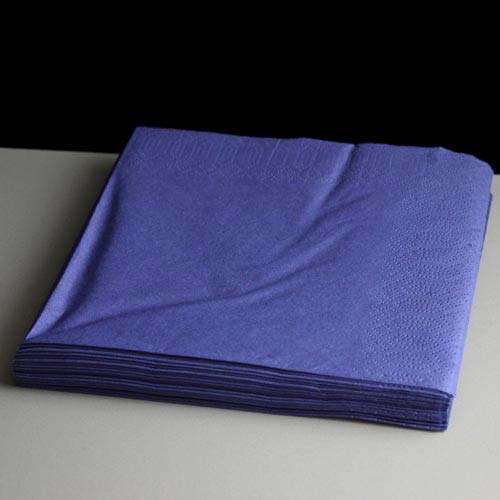 Two Ply Standard Dark Blue Napkins Serviettes