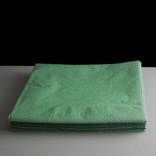 Two Ply Standard Dark Green Napkins Serviettes