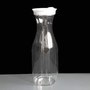 1000ml PET Carafe With White Lid