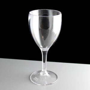 BB109-1NS 255ml Polycarbonate Wine Glasses Non CE