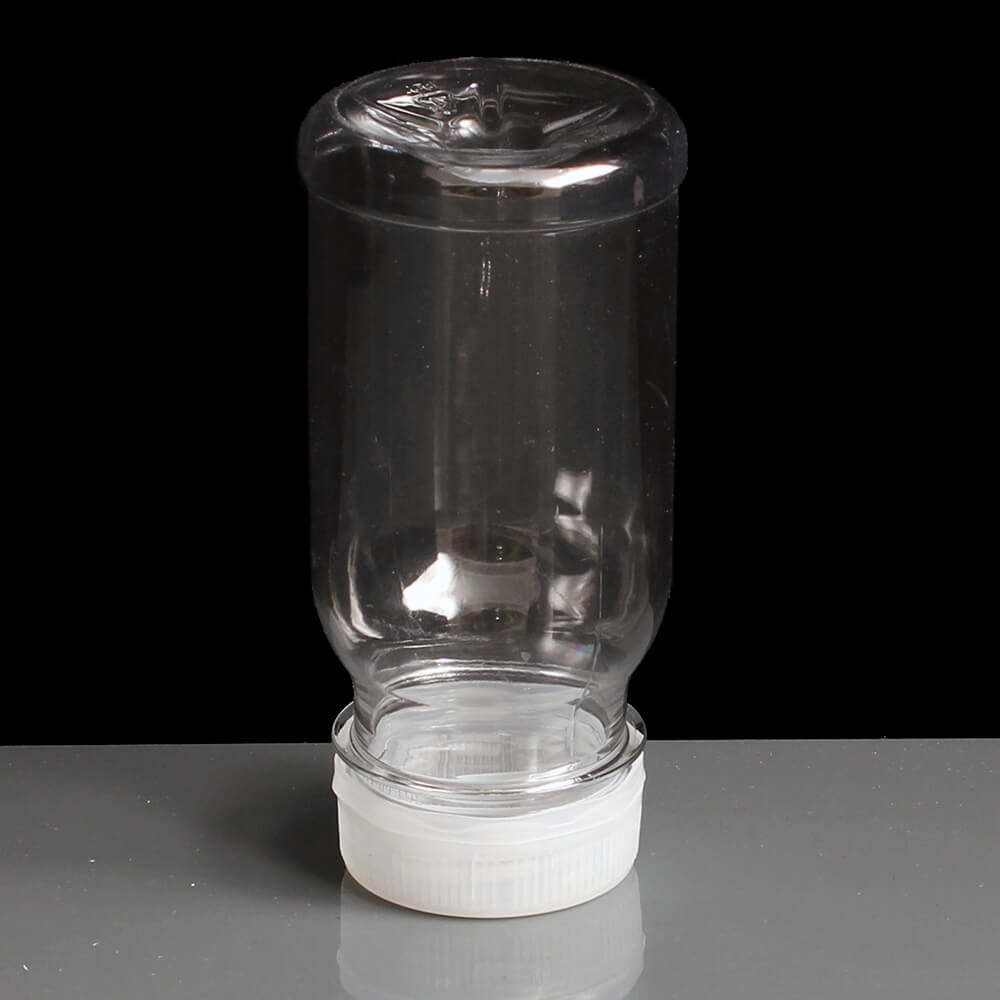 Download 125ml Clear Plastic Juice Bottle with Cap Yellowimages Mockups