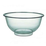 Araven 2.5L Clear Plastic Mixing Bowl 235 x 110mm