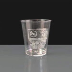 5cl / 50ml Disposable Plastic Tasting Shot Glasses