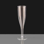 Disposable 166ml Plastic Champagne Glasses