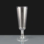 2 Piece Plastic Champagne Glasses / Flutes | Special Offer