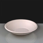 24oz Round Bagasse Buddha Bowl
