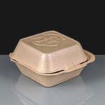 Infinity Small Brown Burger Box