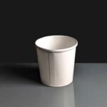 12oz White Paper Soup Container 