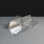 Nibble Snack Box 4 Cavity Insert - Clear