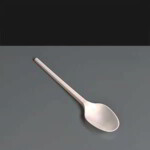 Disposable White Plastic Teaspoons