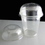 Clear Domed Lid To Fit 15oz Smoothie Cups