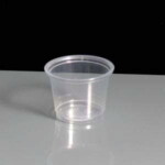 1fl.oz PP Deli Pot Clear