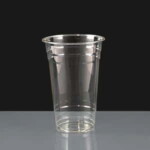 20oz Compostable PLA Plastic Smoothie Cups 