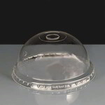 Domed Straw Slot Lid for PLA Cold Cups