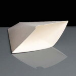 White Cardboard Crepe Cone