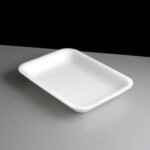 Medium White Polystyrene Tray D3