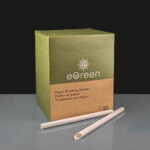Bubble Tea Straws - White 200mm x 12mm