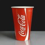 12oz Coke Cold Drink Paper Cup