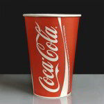 16oz Coke Cold Drink Paper Cup