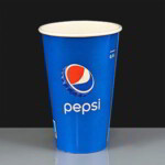 16oz Pepsi Cold Drink Paper Cup