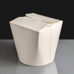 FT2 - 26oz Large Food Tub / White Noodle Box