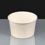 8oz Heavy Duty White Paper Soup Container 