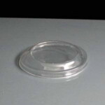 4oz / 114ml PET Dessert Pot Lids - Fits QR4Q