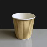 4oz Kraft Ripple Espresso Cup