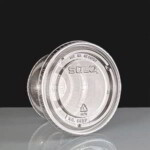 Flat No Slot Lid for Soloserve Containers