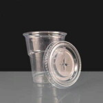 8oz Smoothie Cup and Flat Lid COMBO | Manager Special