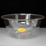 Araven 11L Clear Plastic Mixing Bowl 380 x 180mm